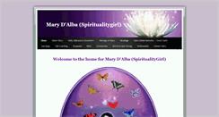 Desktop Screenshot of marydalba.com