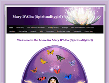 Tablet Screenshot of marydalba.com